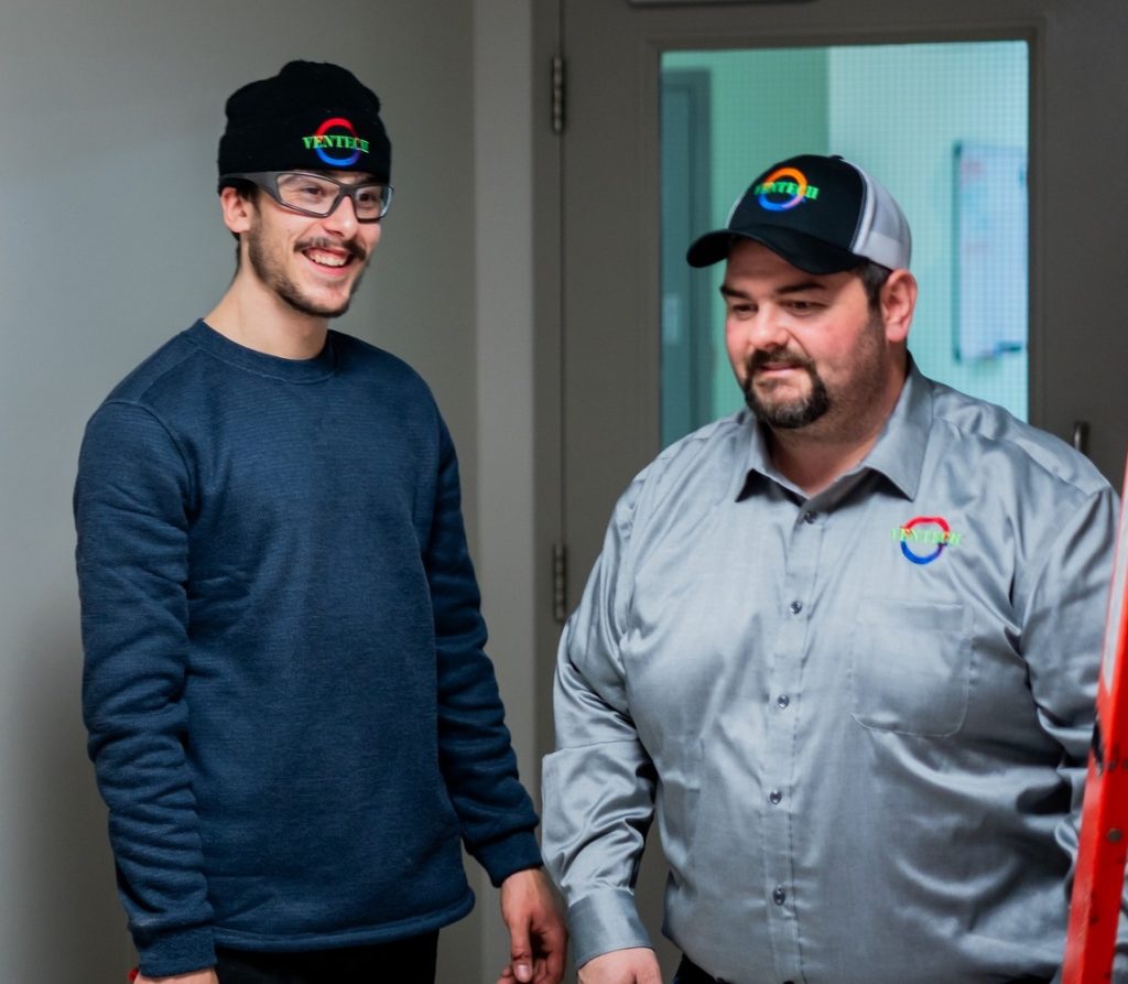 Ventech Total Ventilation Services team members